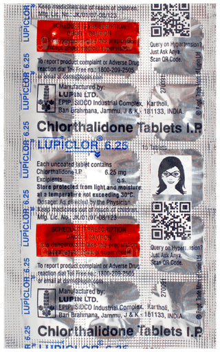Lupiclor 6.25 Tablet 15